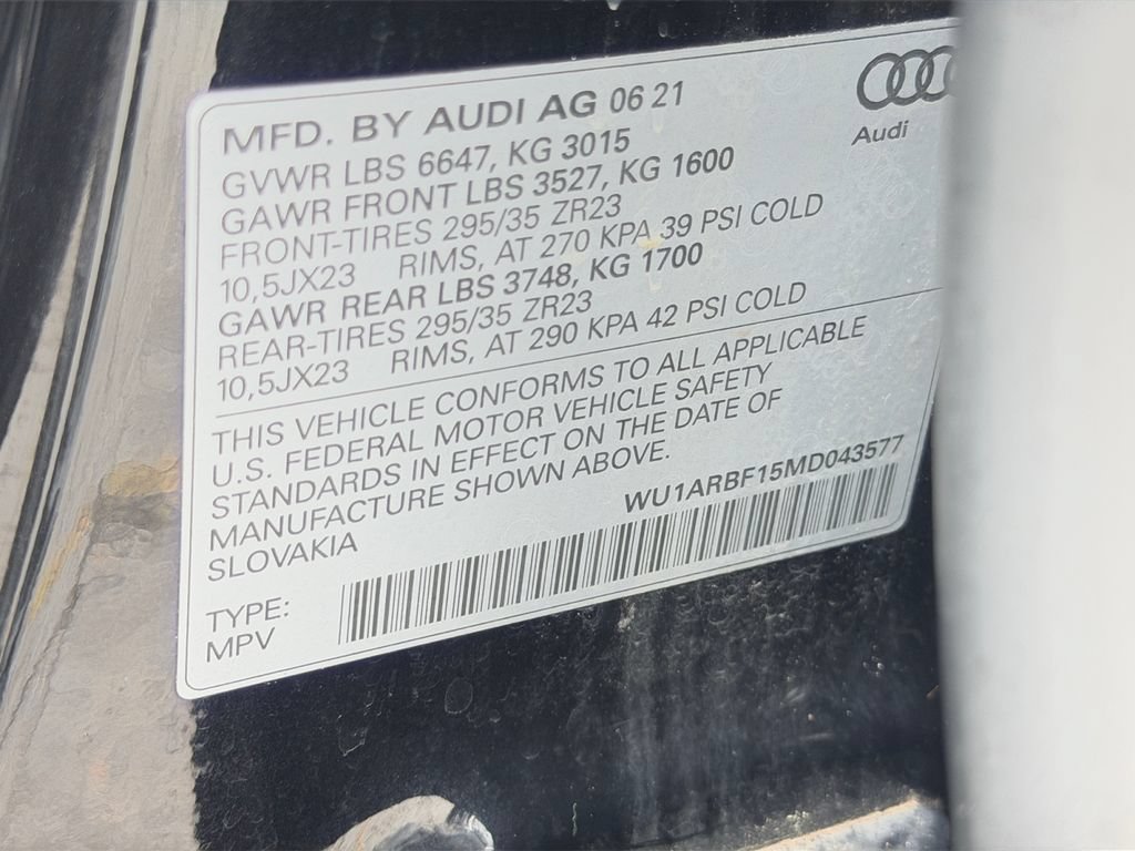 Used 2021 Audi RS Q8 AWD/4WD image 30