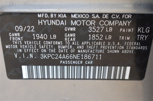 Used 2022 Hyundai Accent SE image 32