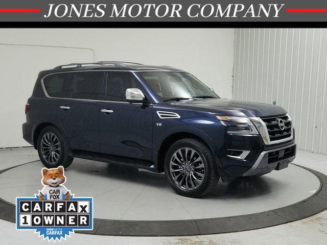 Used 2022 Nissan Armada Platinum w/ Captain's Chairs Package RWD image 1
