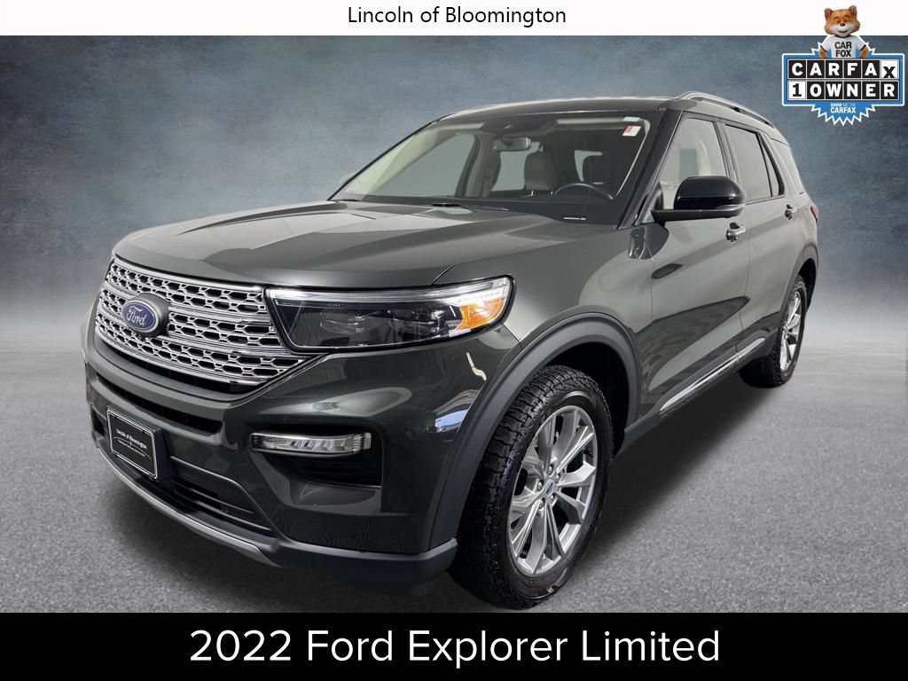 Used 2022 Ford Explorer Limited w/ Equipment Group 301A AWD/4WD image 1