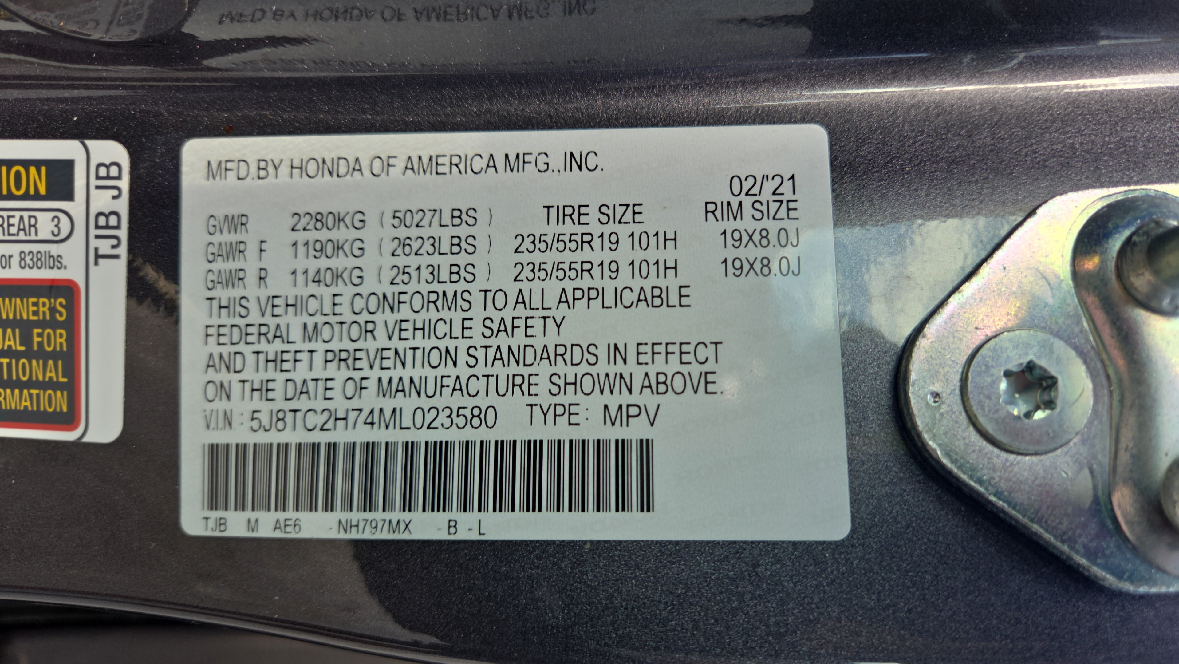 Certified 2021 Acura RDX w/ Advance Package AWD/4WD image 21
