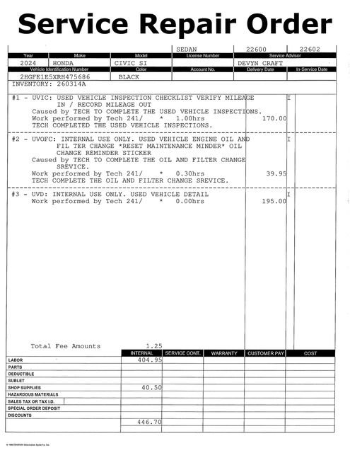Used 2024 Honda Civic Si image 14