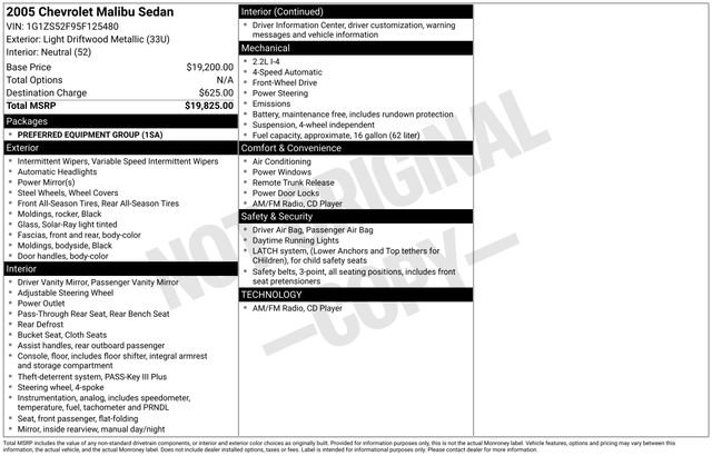 Used 2005 Chevrolet Malibu FWD image 8