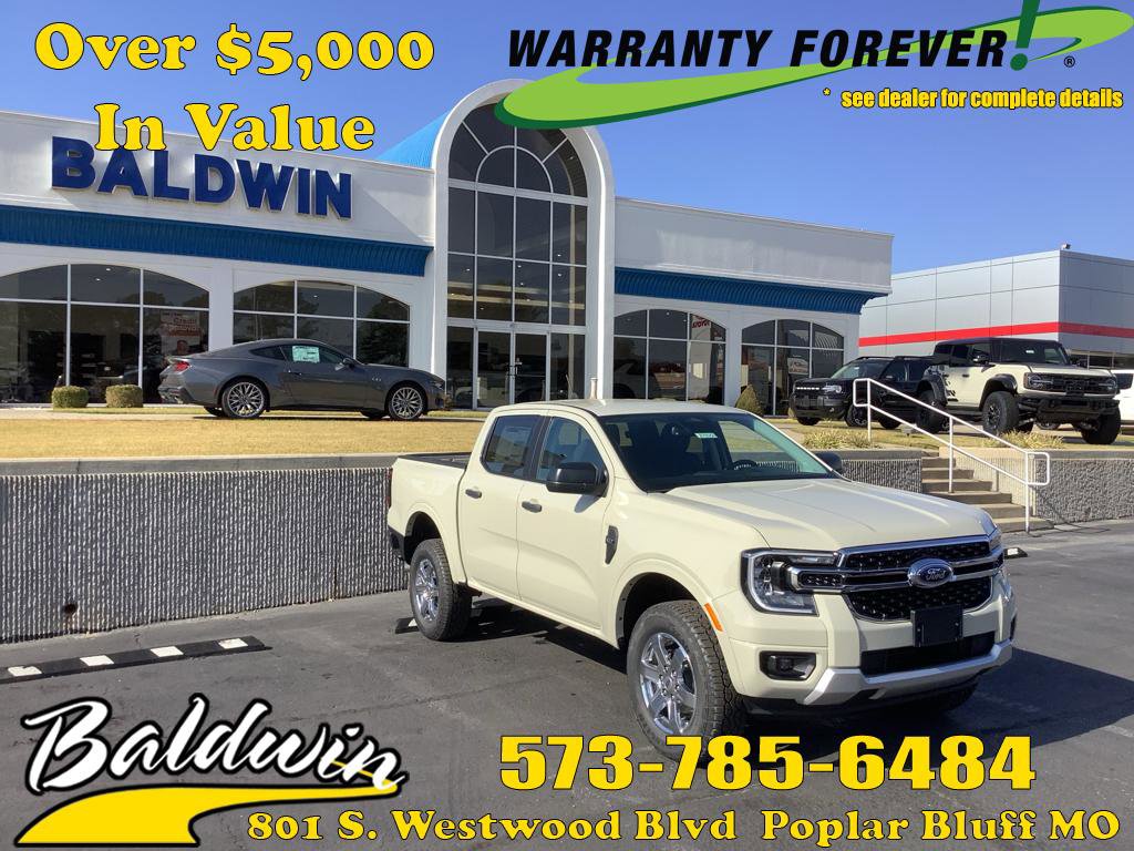 New 2025 Ford Ranger XLT w/ Equipment Group 301A High image 1