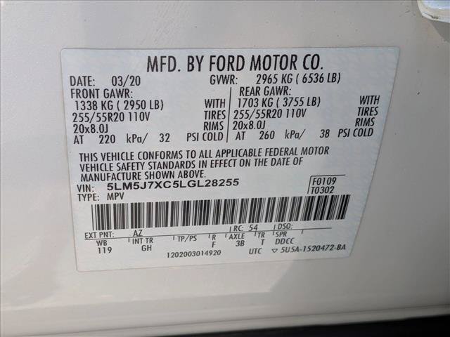 Used 2020 Lincoln Aviator Reserve w/ Equipment Group 201A AWD/4WD image 26
