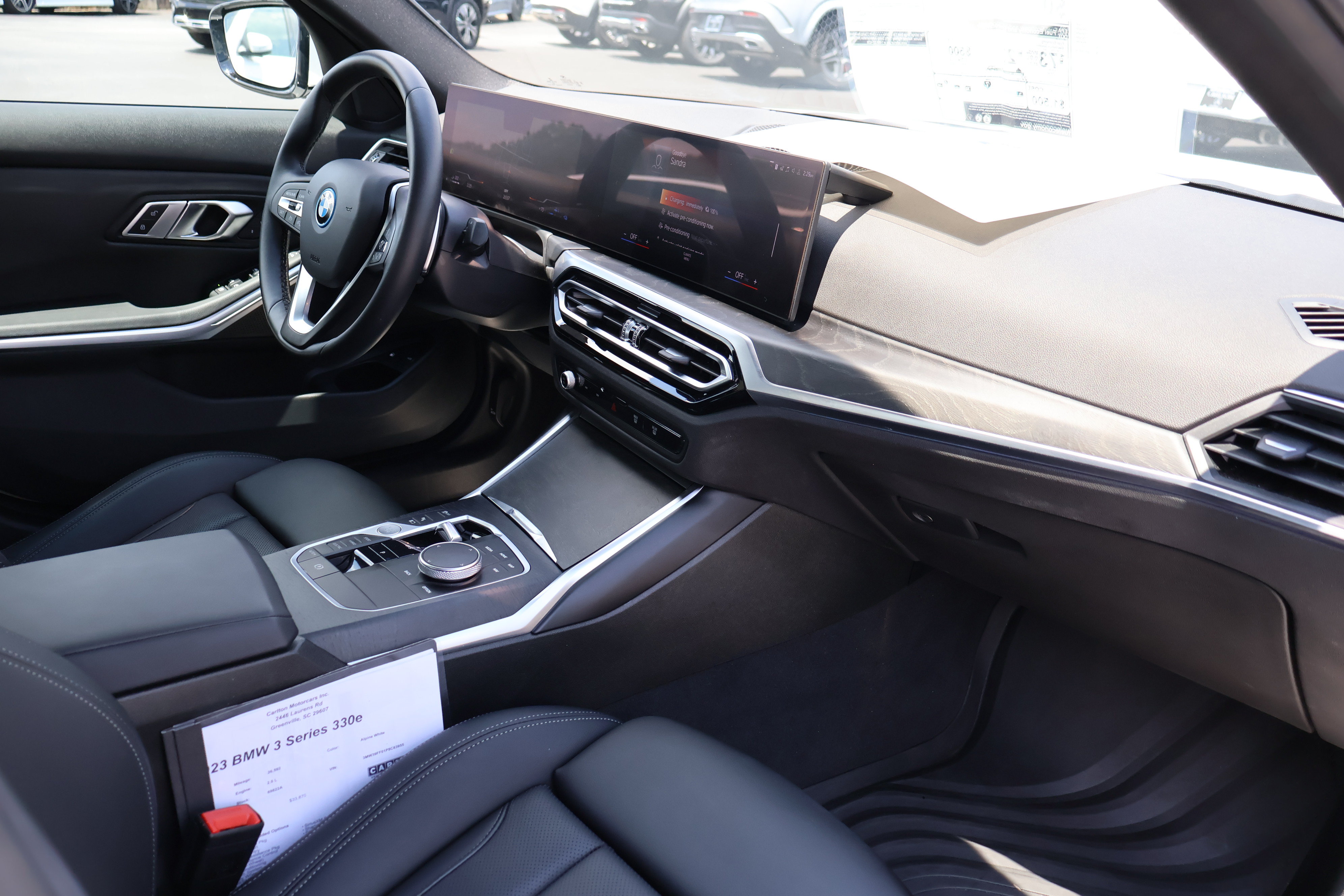 Used 2023 BMW 330e w/ Driving Assistance Package RWD image 28