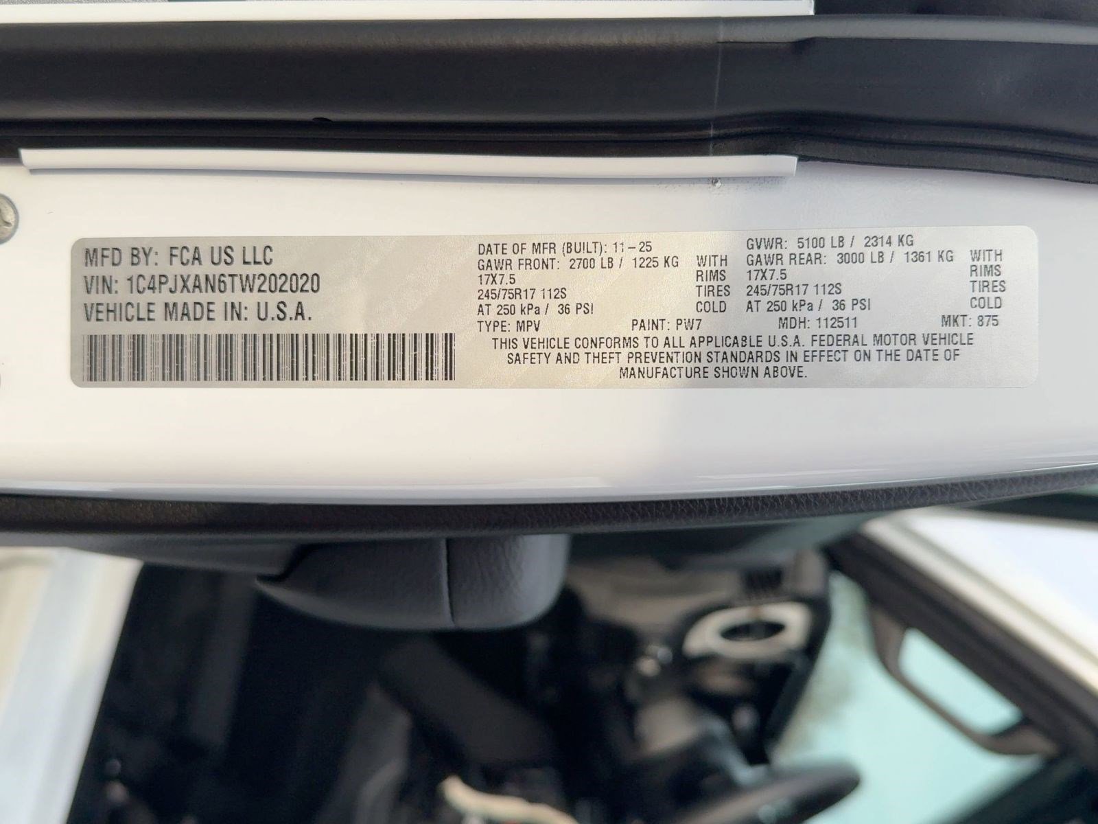 New 2026 Jeep Wrangler Sport image 18