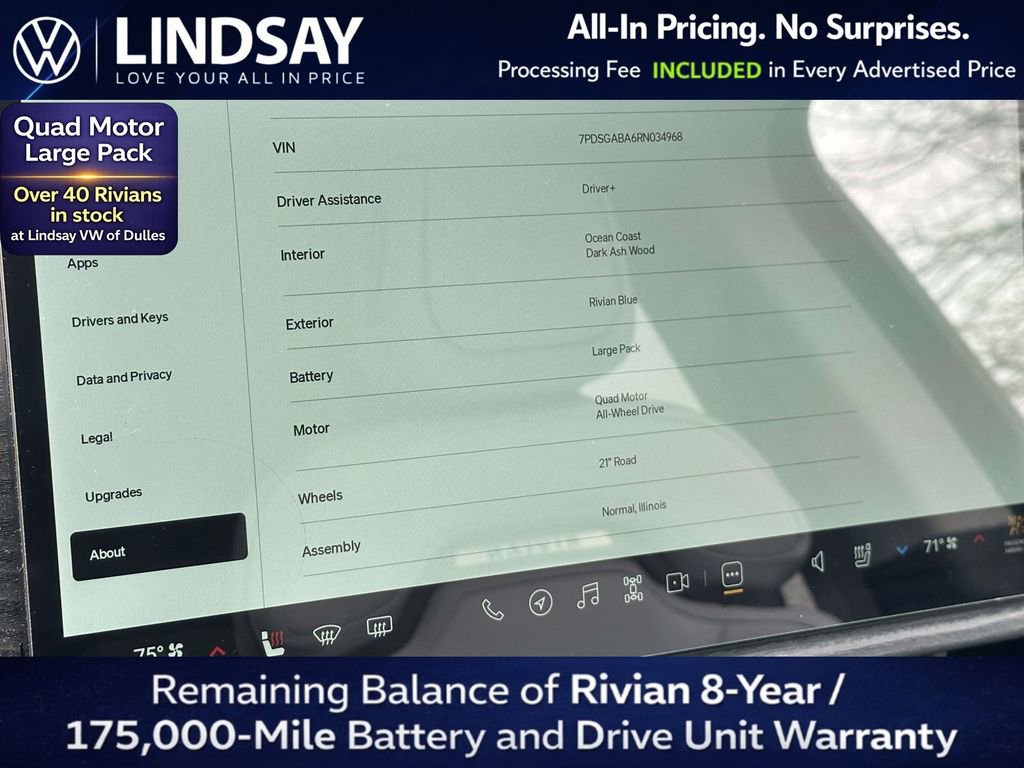 Used 2024 Rivian R1S Adventure AWD/4WD image 25