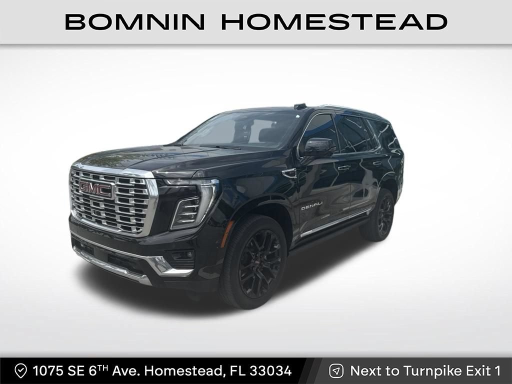 Used 2025 GMC Yukon Denali w/ Sun & Power Step Package RWD image 1