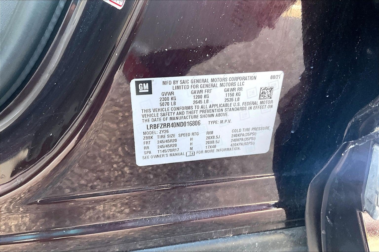 Used 2022 Buick Envision Avenir w/ Premium Seat Package FWD image 32