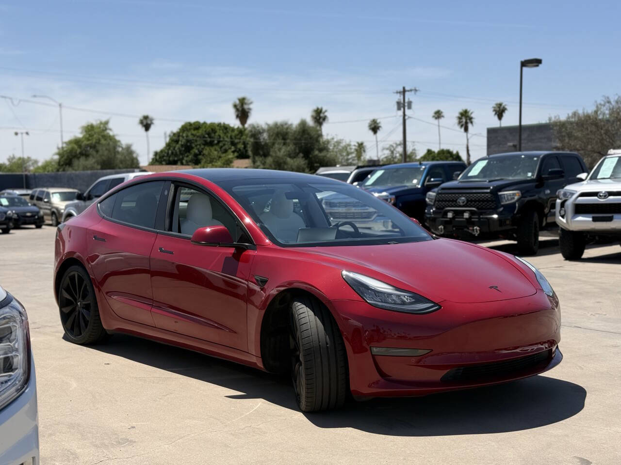 Used 2019 Tesla Model 3 Long Range AWD/4WD image 2