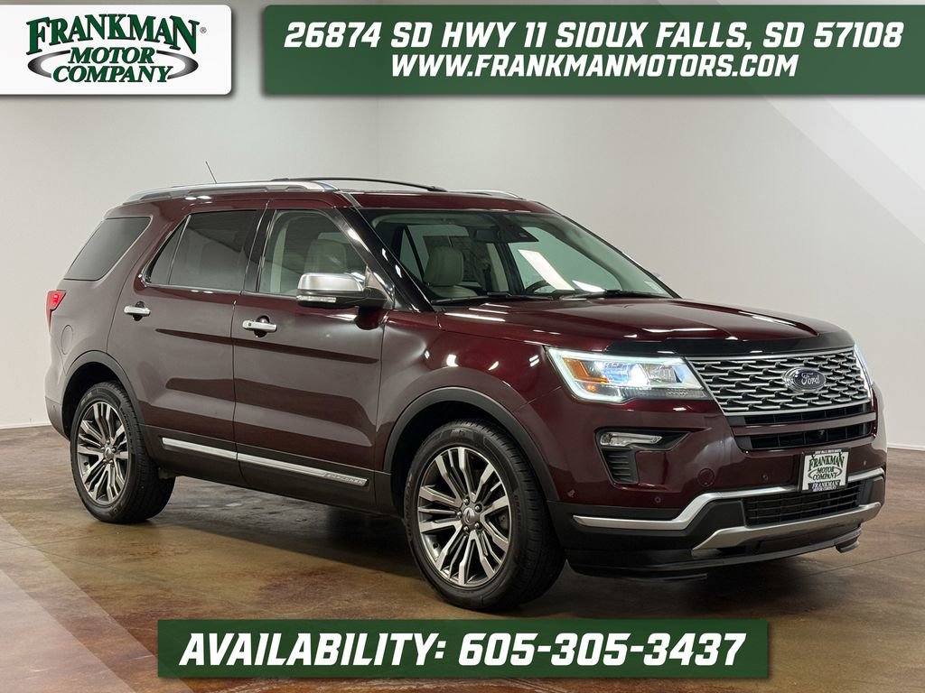 Used 2018 Ford Explorer Platinum AWD/4WD image 1