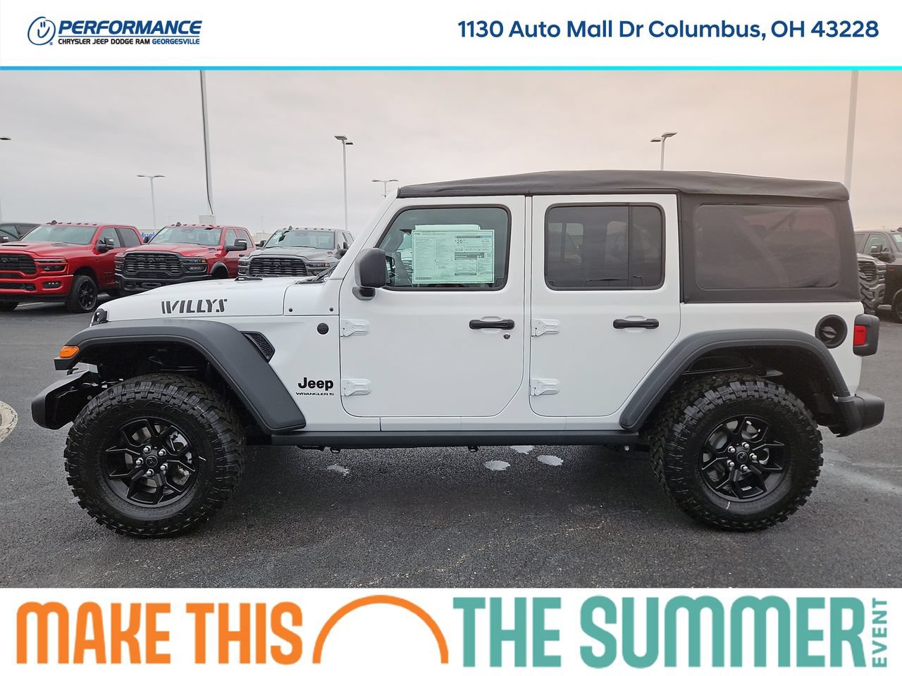 New 2026 Jeep Wrangler Unlimited Sport AWD/4WD image 4