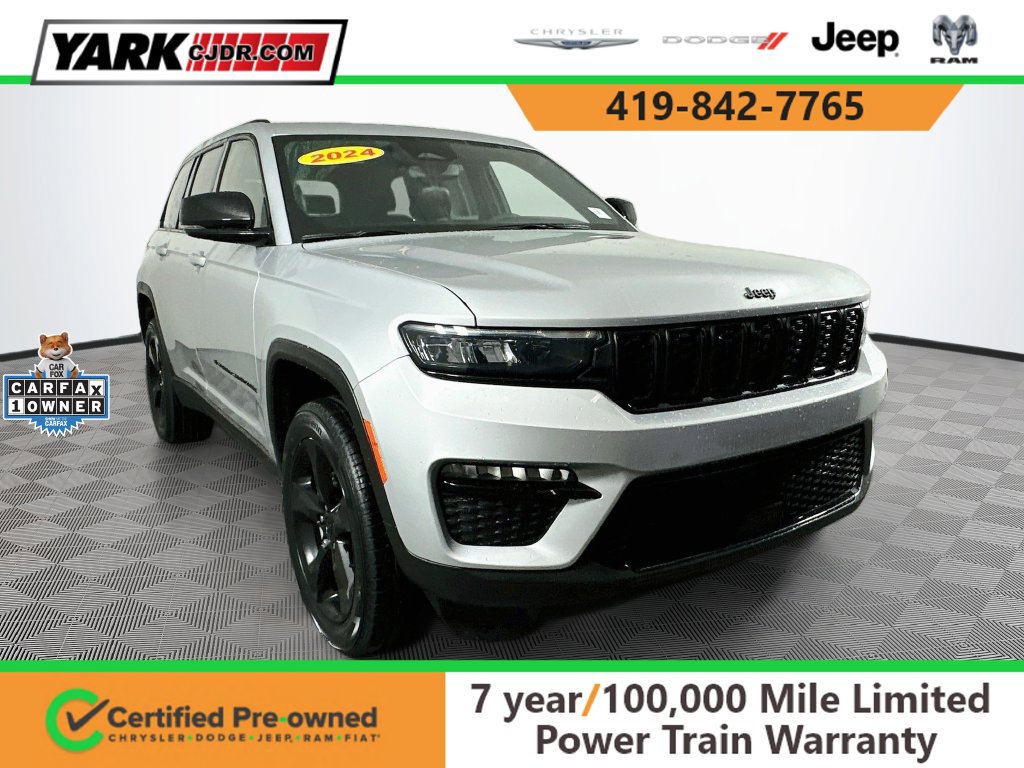 Certified 2024 Jeep Grand Cherokee Limited w/ Black Appearance Package