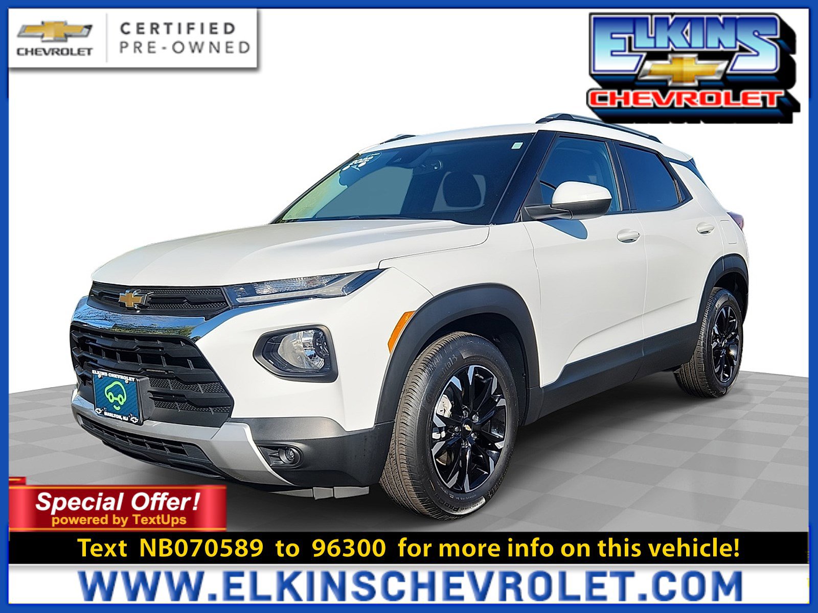 Certified 2022 Chevrolet TrailBlazer LT w/ Convenience Package