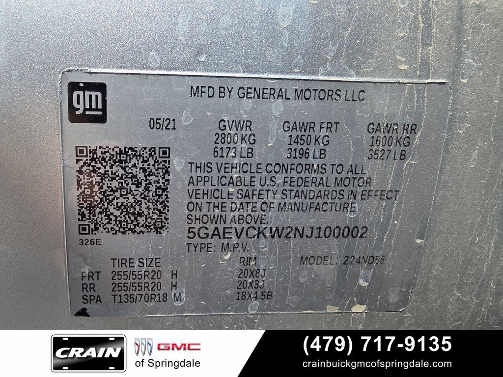 Used 2022 Buick Enclave Avenir w/ Avenir Technology Package AWD/4WD image 33