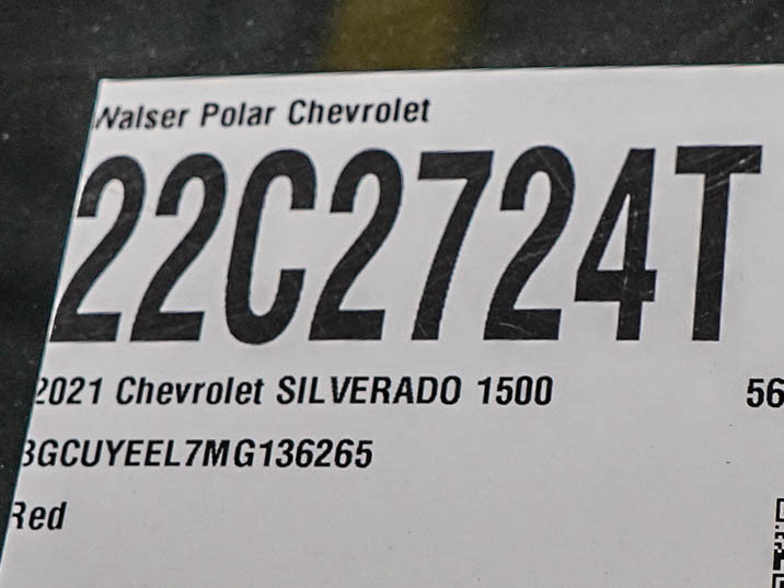 Used 2021 Chevrolet Silverado 1500 RST w/ Convenience Package II AWD/4WD image 32
