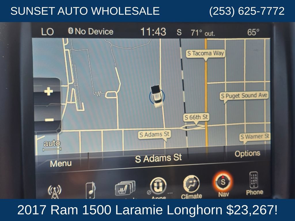 Used 2017 RAM 1500 Laramie Longhorn AWD/4WD image 36