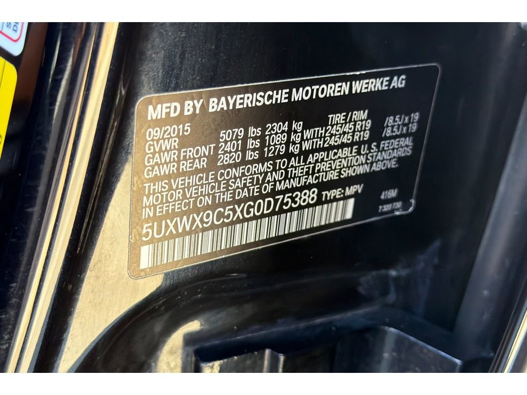 Used 2016 BMW X3 xDrive28i image 35