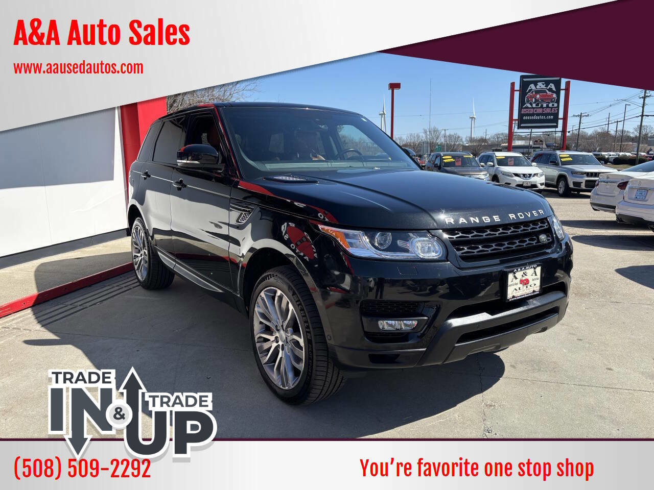 Used 2015 Land Rover Range Rover Sport Supercharged AWD/4WD image 1