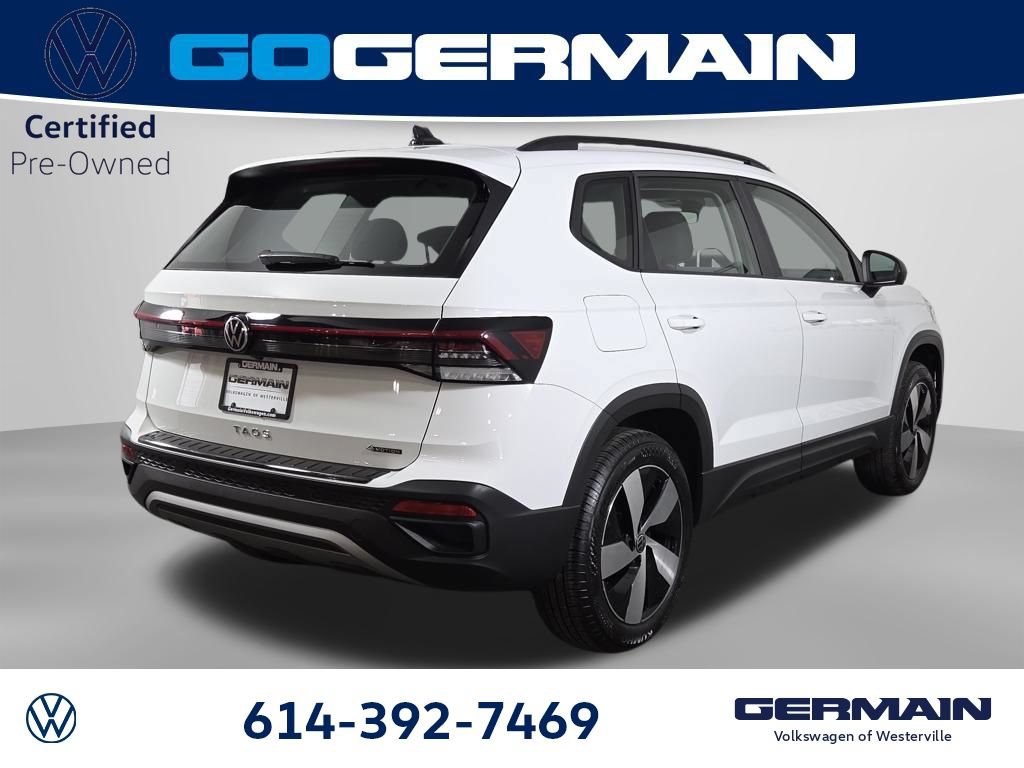 Certified 2025 Volkswagen Taos S AWD/4WD image 7