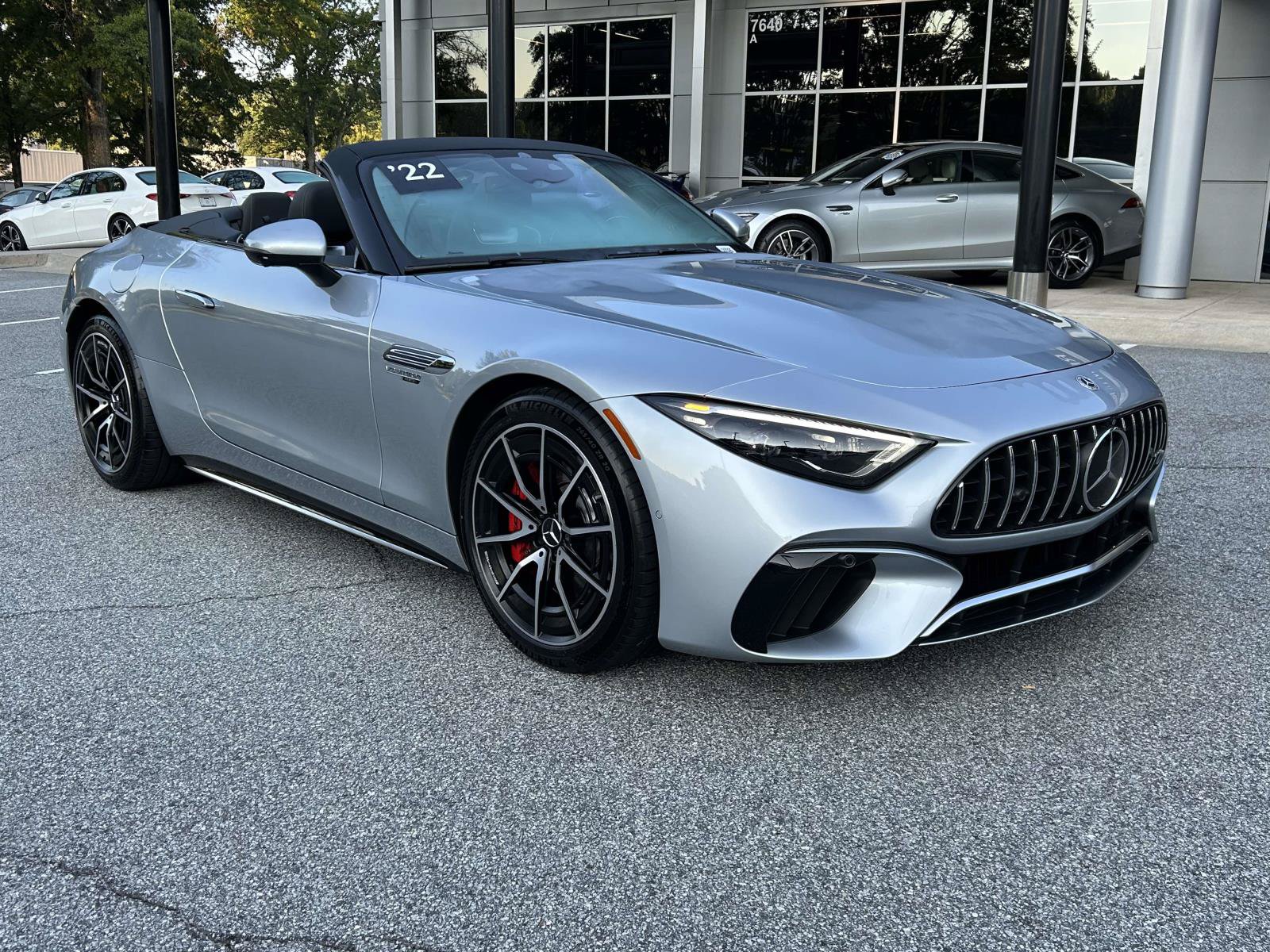 Certified 2022 Mercedes-Benz SL 55 AMG 4MATIC image 7
