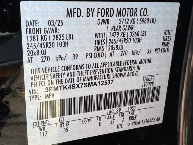 Certified 2025 Ford Mustang Mach-E GT AWD/4WD image 30