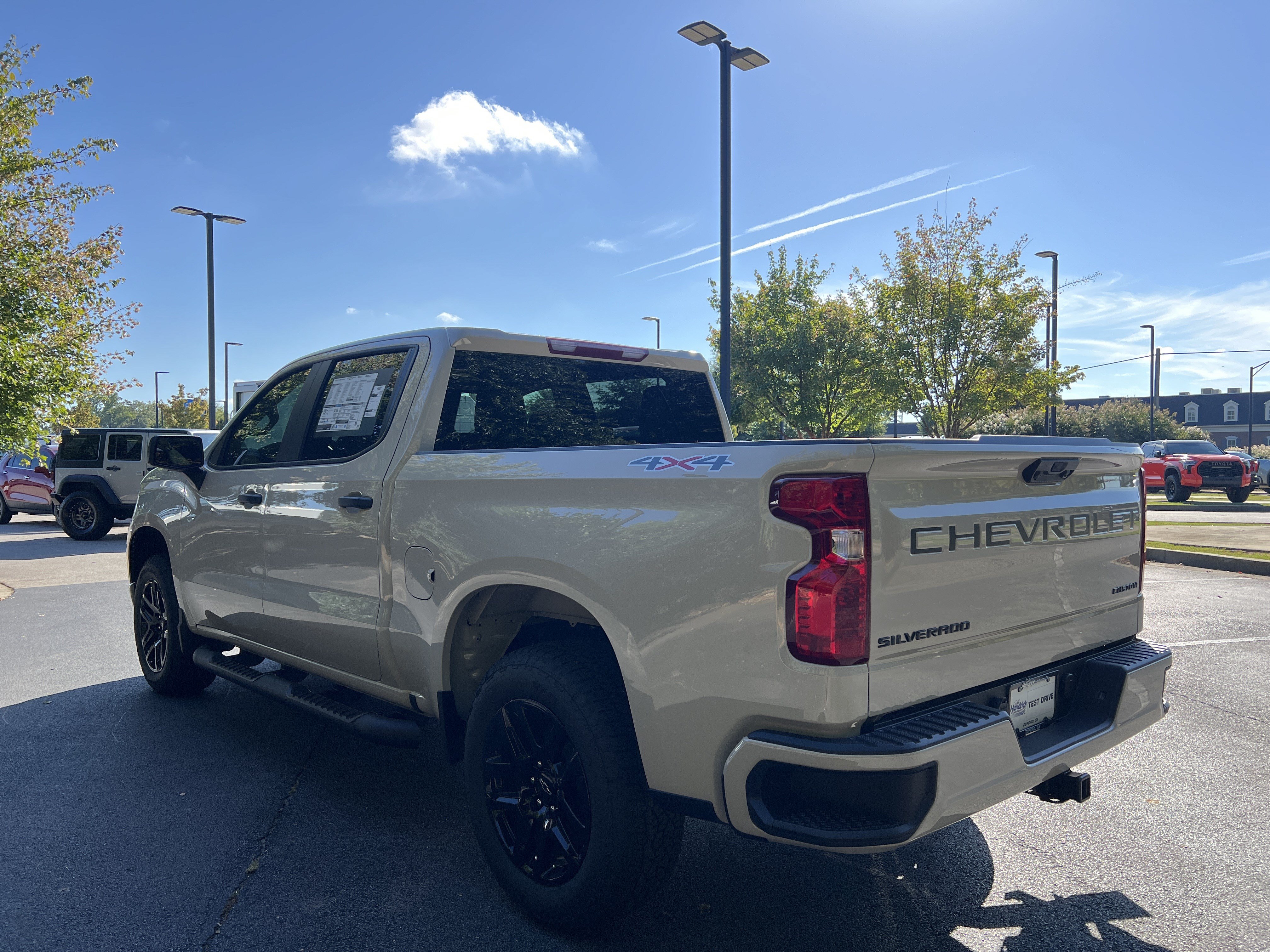 New 2026 Chevrolet Silverado 1500 Custom w/ Turbomax Blackout Package AWD/4WD image 7