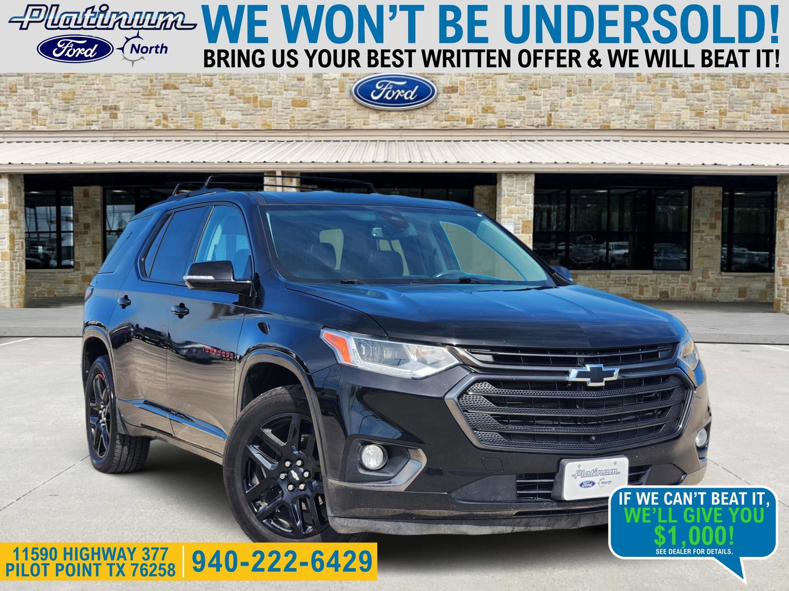 Used 2018 Chevrolet Traverse Premier w/ Redline Edition