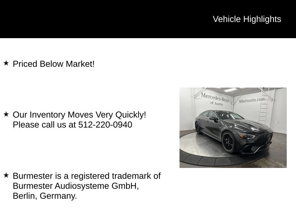Certified 2019 Mercedes-Benz AMG GT 63 S image 6