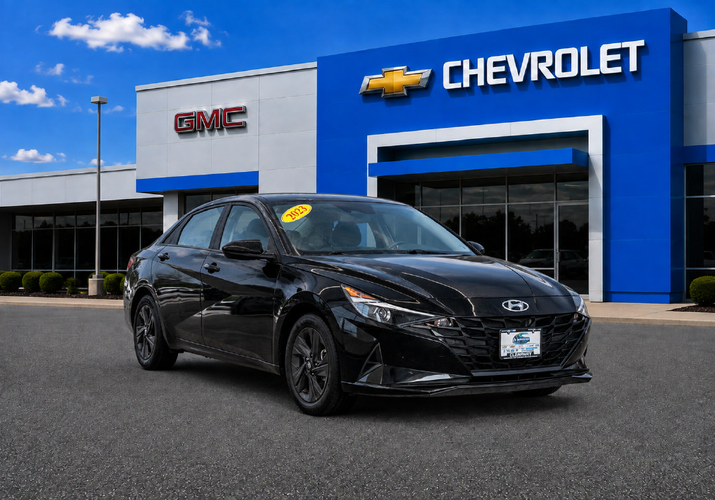 Used 2023 Hyundai Elantra Blue w/ Cargo Package