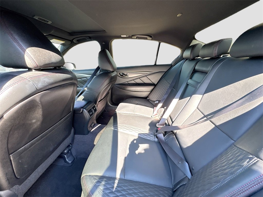 Used 2023 INFINITI Q50 Red Sport 400 w/ Black Opal Edition image 26
