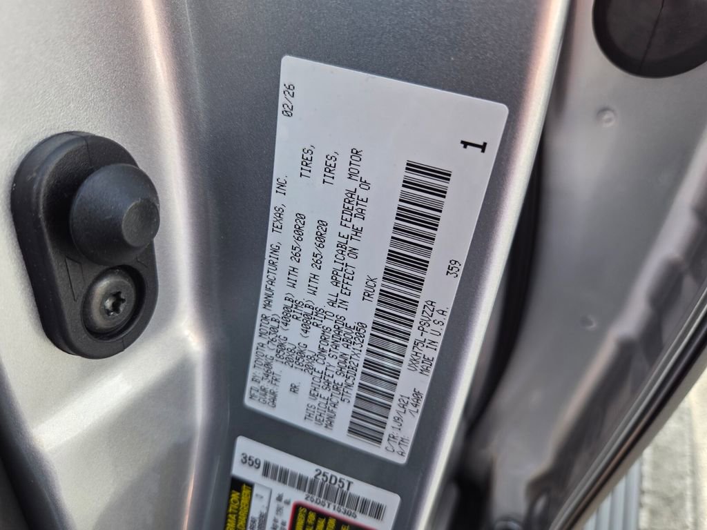 New 2026 Toyota Tundra Platinum image 17