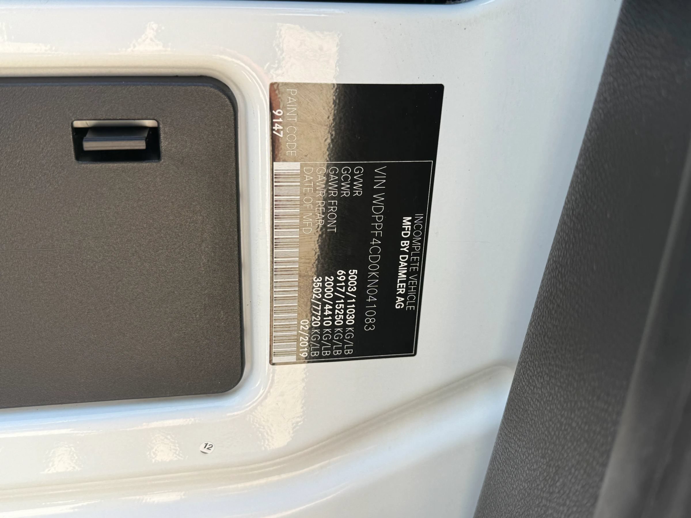 Used 2019 Freightliner Sprinter 3500 w/ Premium Package RWD image 26