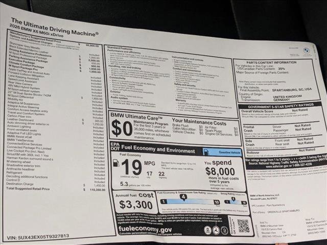 New 2026 BMW X6 M60i image 20
