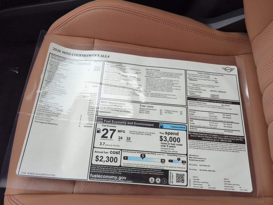 New 2026 MINI Cooper Countryman S image 33