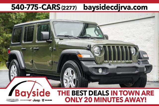 Used 2022 Jeep Wrangler Unlimited Sport image 1