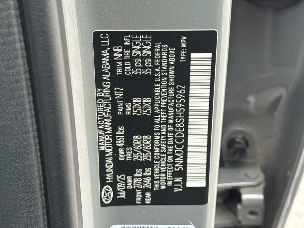 Used 2025 Hyundai Tucson SEL AWD/4WD image 31