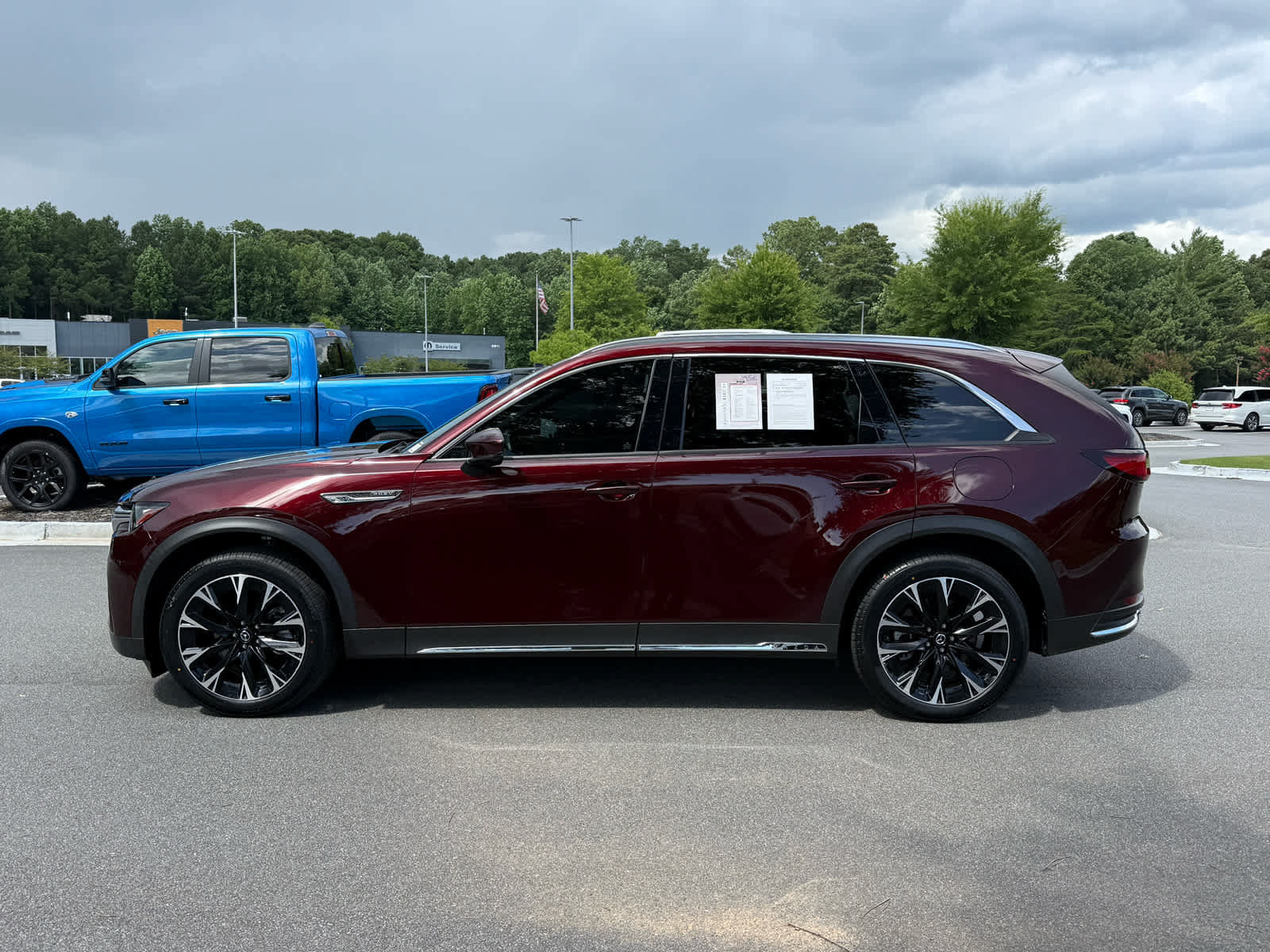 Used 2024 MAZDA CX-90 Plug-In Hybrid w/ Premium Plus AWD/4WD image 2