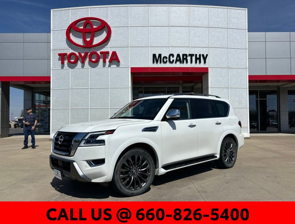 Used 2023 Nissan Armada Platinum w/ Captain's Chairs Package