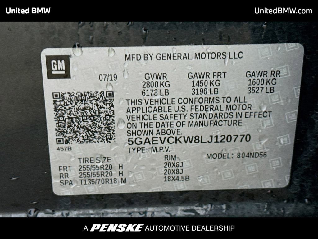 Used 2020 Buick Enclave Avenir w/ Avenir Technology Package AWD/4WD image 16