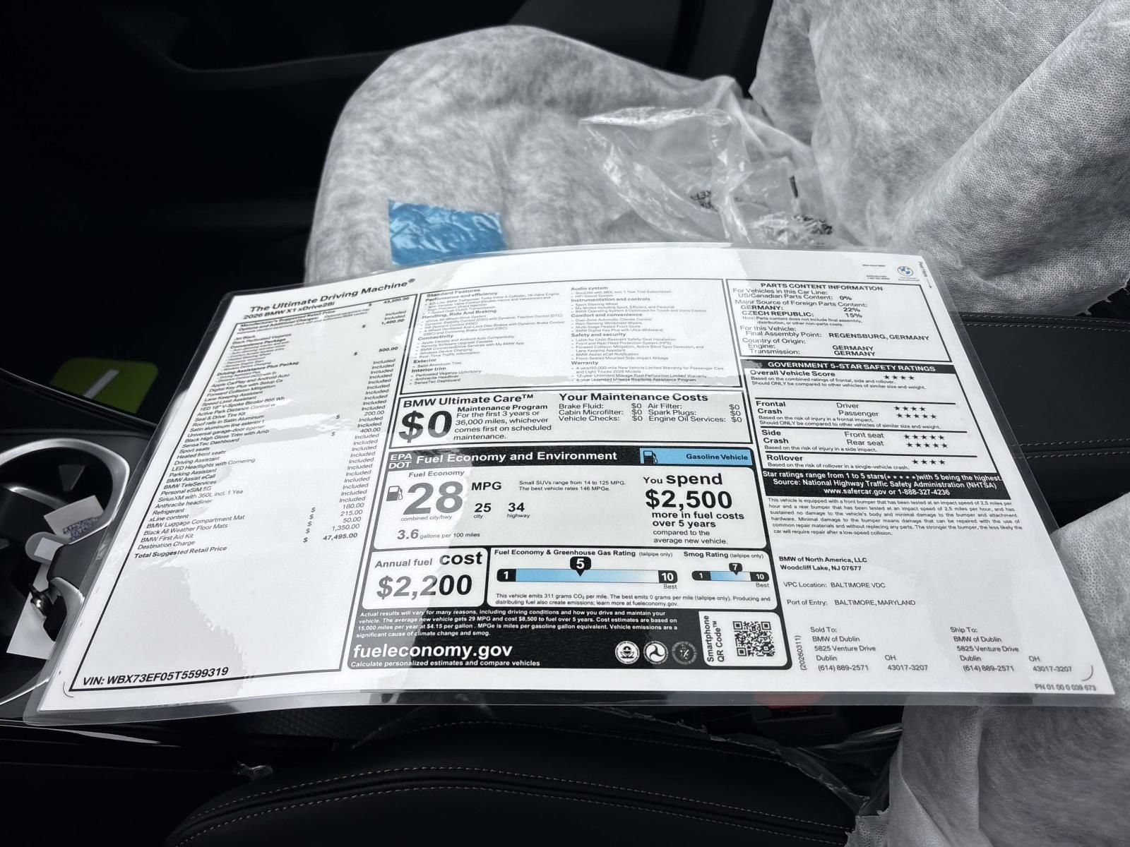 New 2026 BMW X1 xDrive28i image 21