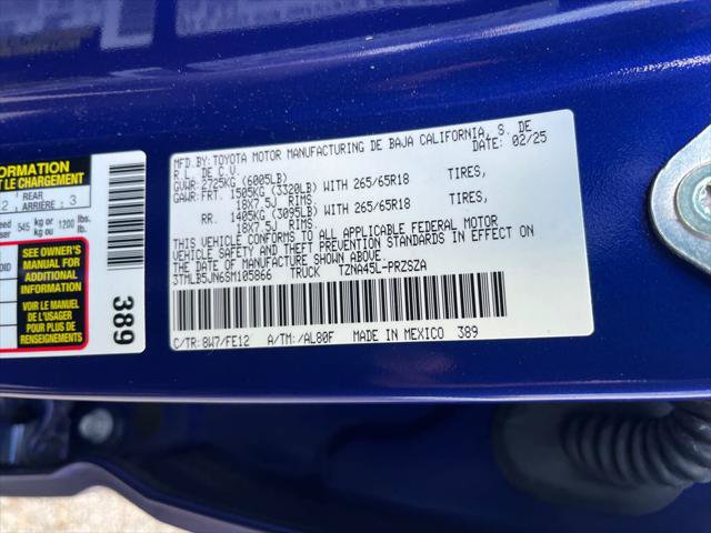 Certified 2025 Toyota Tacoma TRD Sport AWD/4WD image 28