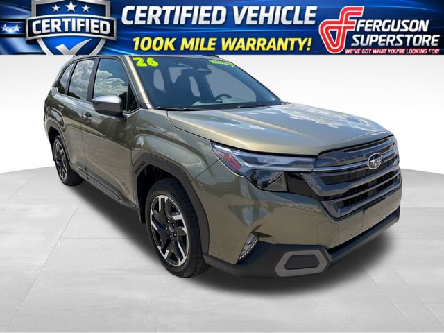 Certified 2026 Subaru Forester Limited w/ Limited Package AWD/4WD 360° Tour