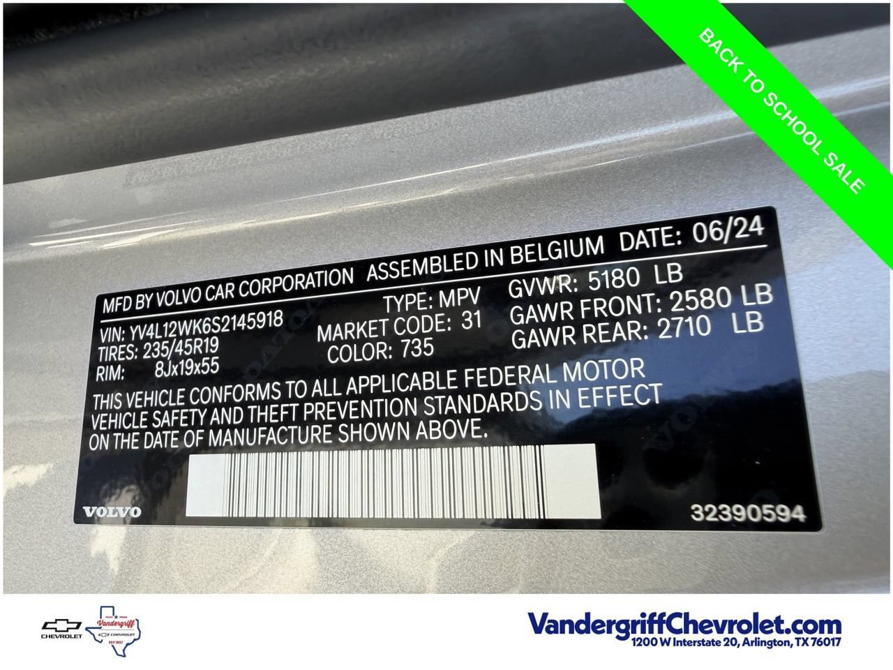 Used 2025 Volvo V60 B5 Cross Country Plus AWD/4WD image 28