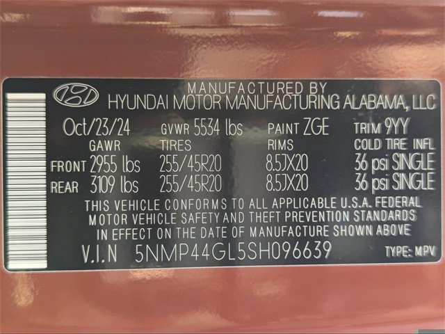 New 2025 Hyundai Santa Fe Limited image 24