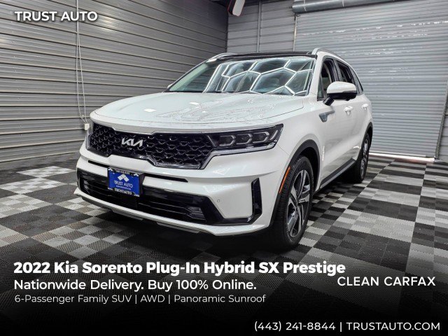 Used 2022 Kia Sorento SX Prestige w/ Panoramic Sunroof Package