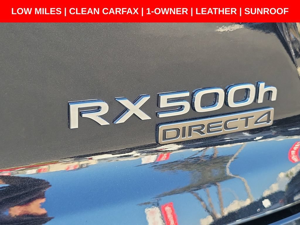Used 2023 Lexus RX 500h F Sport w/ Cold Area Package AWD/4WD image 10