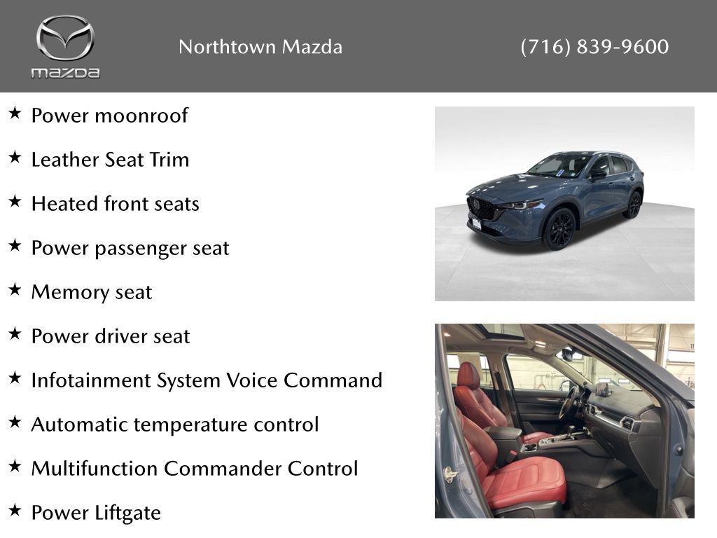 Certified 2023 MAZDA CX-5 Carbon Edition image 10