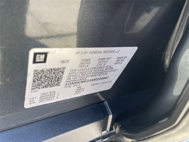 Used 2021 Chevrolet Tahoe LT image 33